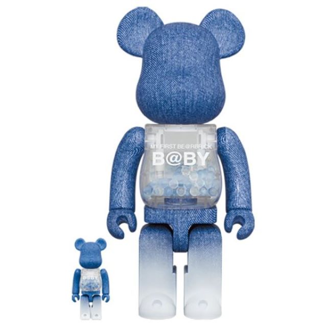 MY FIRST BE@RBRICK BLACK & WHITE Ver. 100％ & 400％ 黑白透明