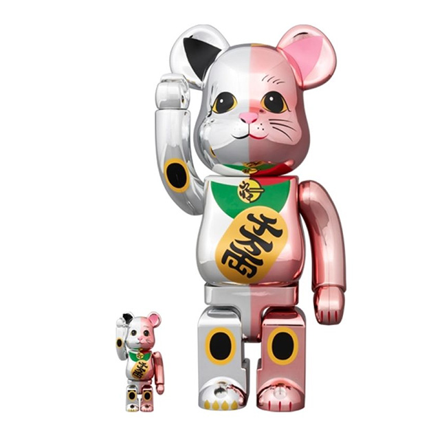 MY FIRST BE@RBRICK BLACK & WHITE Ver. 100％ & 400％ 黑白透明