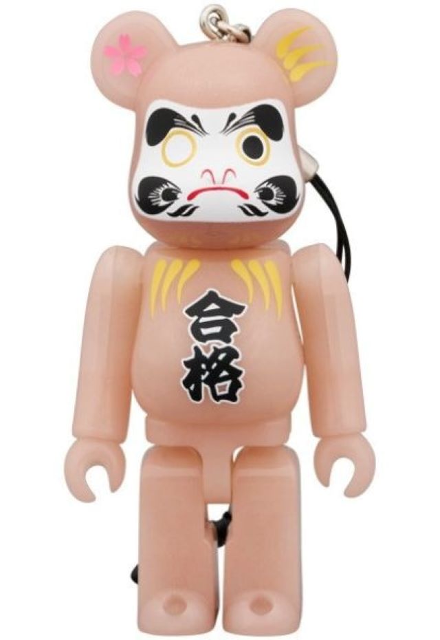 BE@RBRICK - BE@RBRICK 達磨 合格 赤蓄光 400％ BE@RBRICK 達磨合格赤蓄光400％+100%吊飾- PChome 24h購物