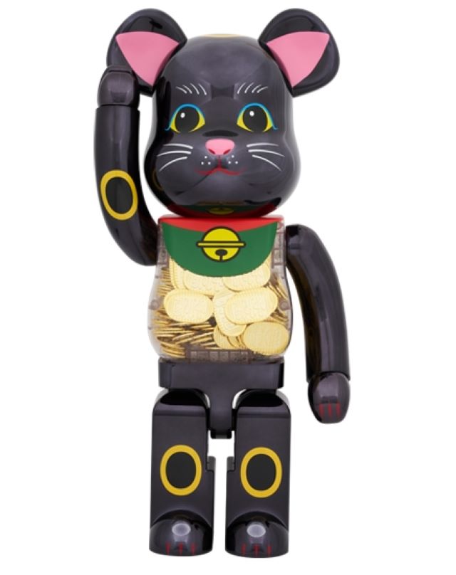 BE@RBRICK BAPE 招財猫黒達磨白100 & 400 (4体) - PChome 24h購物