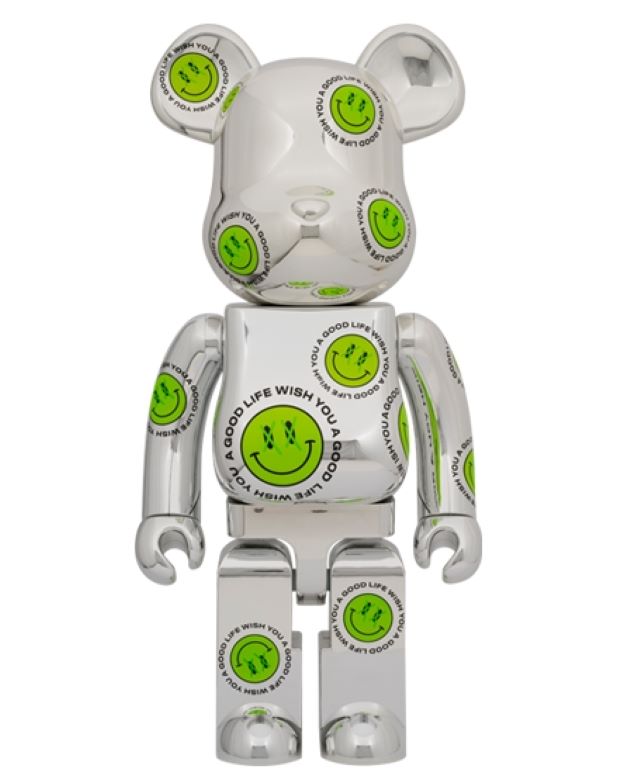 Be@rbrick 庫柏力克熊FLOR@ SILVER 400 - PChome 24h購物