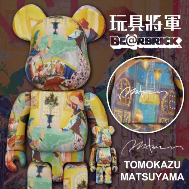 Be@rbrick 庫柏力克熊BE@RBRICK 庫柏力克熊松山智一TOMOKAZU MATSUYAMA 