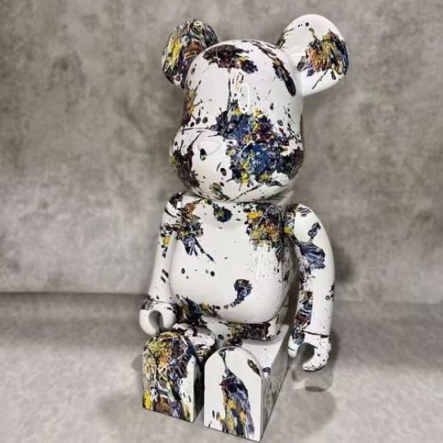 Be@rbrick 庫柏力克熊JACKSON POLLOCK STUDIO SPLASH 潑墨1000