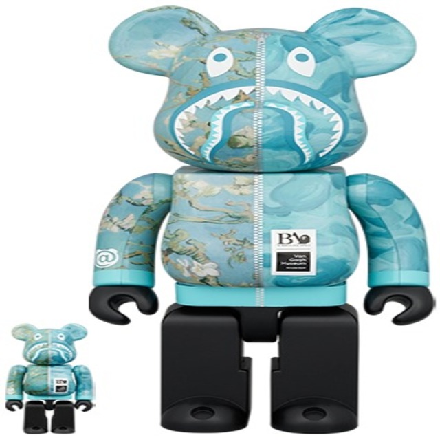 MY FIRST BE@RBRICK BLACK & WHITE Ver. 100％ & 400％ 黑白透明