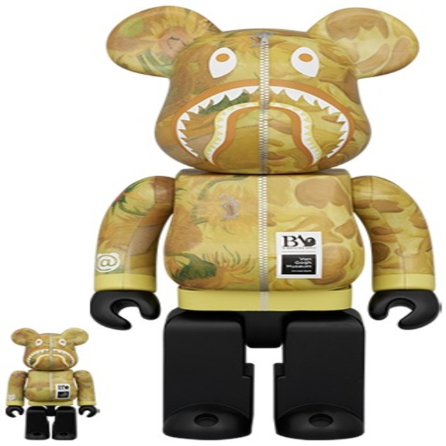 MY FIRST BE@RBRICK BLACK & WHITE Ver. 100％ & 400％ 黑白透明