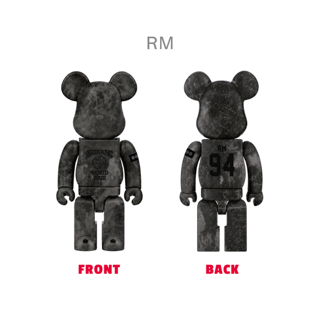 預購27年4月 代購 BTS × BE@RBRICK RM 金南俊 400%
