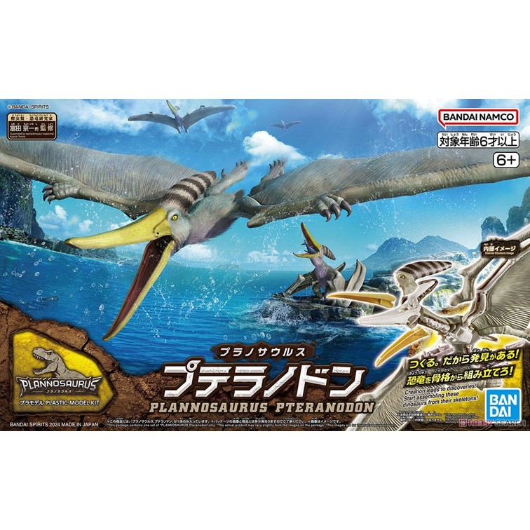 BANDAI 萬代 恐龍組裝模型 幻想骨骼系列 翼手龍