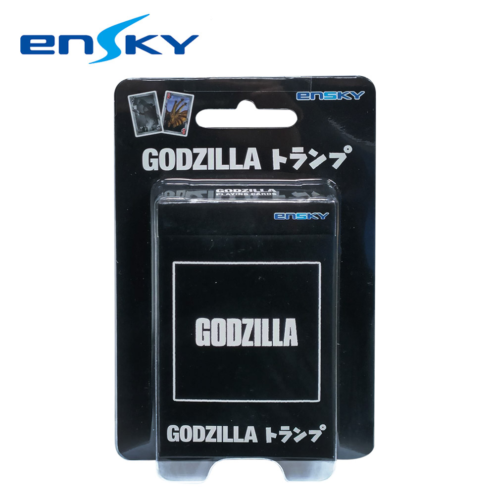 【日本正版】哥吉拉 撲克牌 桌遊 70周年紀念 GODZILLA ENSKY 704827