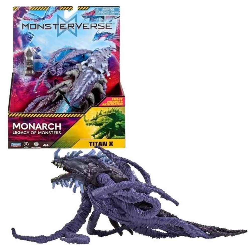 Playmates TOYS 哥吉拉 MonsterVerse 怪獸宇宙 TITAN X 6吋 可動公仔