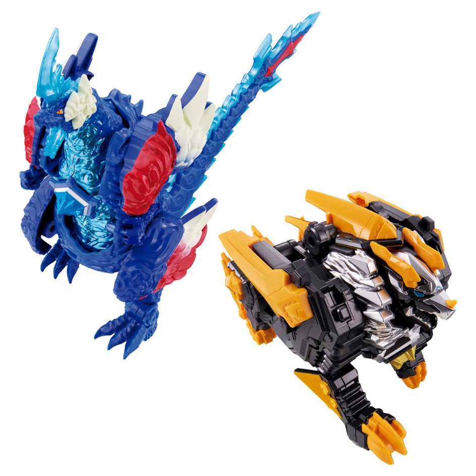 BANDAI 萬代 超人力霸王 奧米加怪獸 01 DX雷基尼斯&02 DX特萊加隆套組