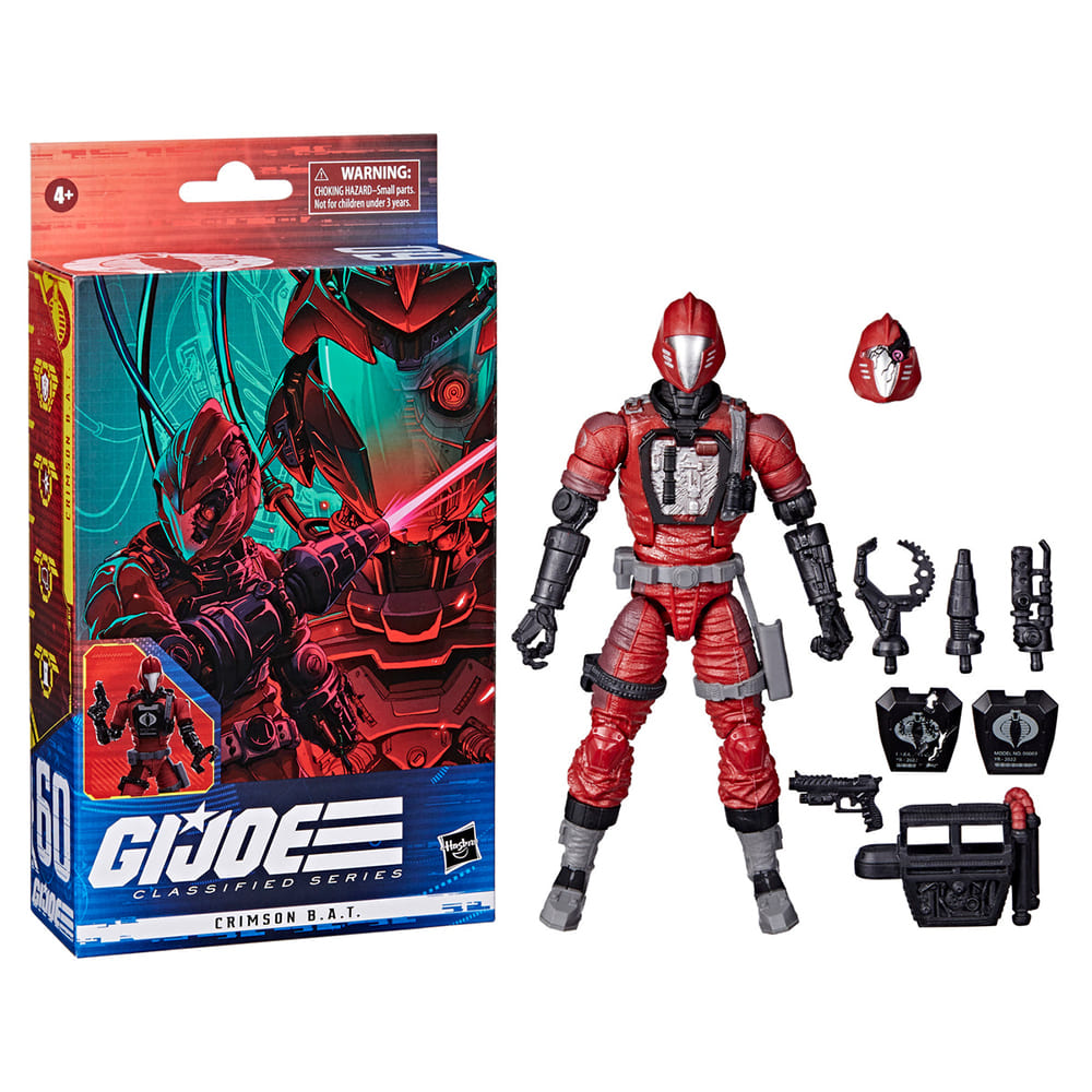 Hasbro 孩之寶G.I.JOE 特種部隊精英系列6吋人物紅色蝙蝠兵CRIMSON BAT