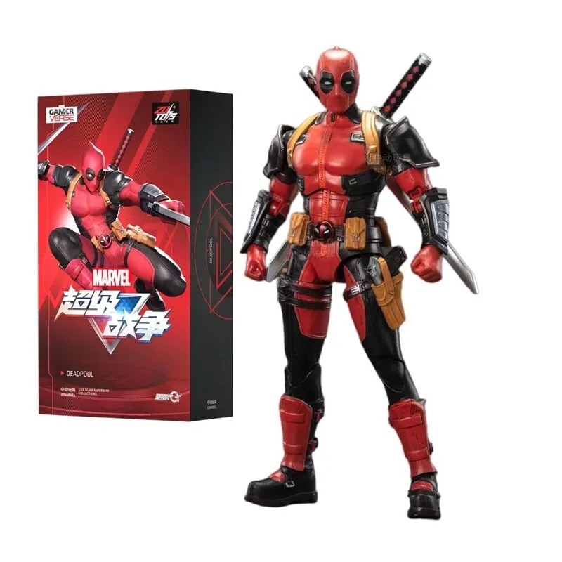 中動玩具1/10 超級戰爭死侍DEADPOOL 漫威MARVEL 可動人偶- PChome 24h購物