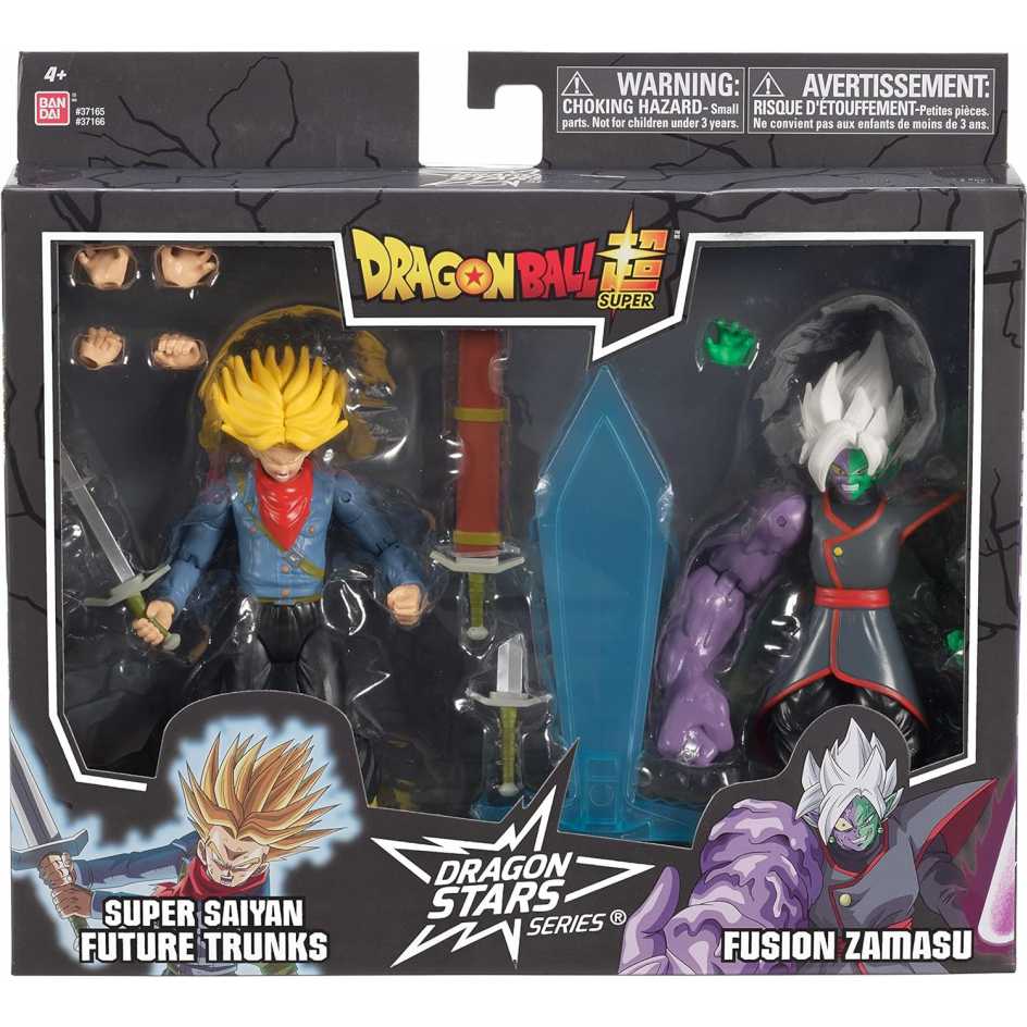 BANDAI 萬代 七龍珠 DRAGON BALL 可動公仔 6吋 特南克斯 vs 扎瑪斯