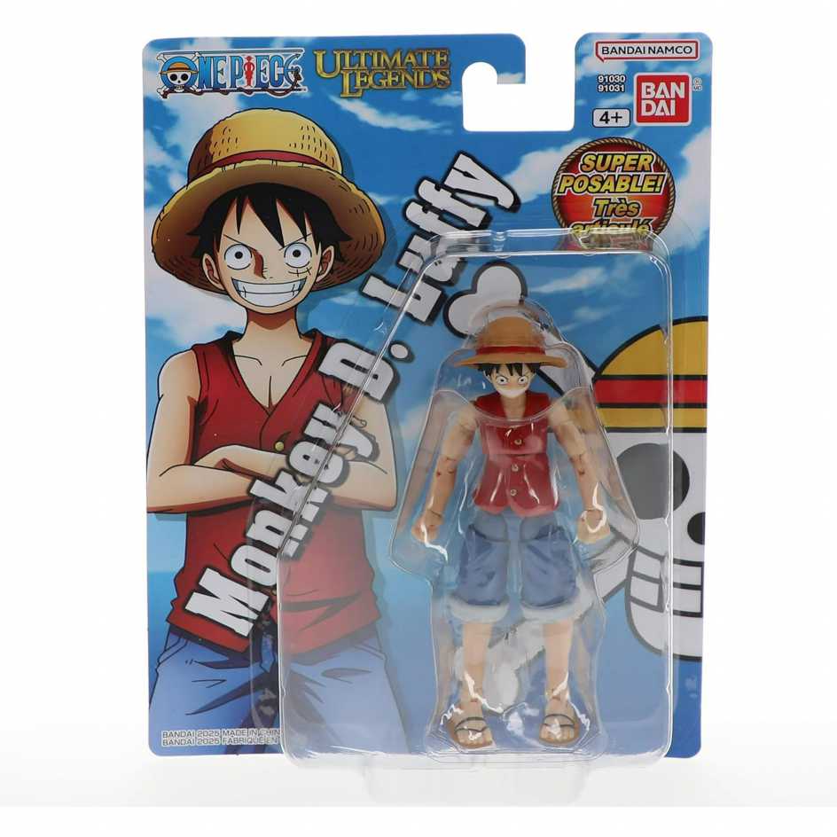 BANDAI 萬代 航海王 海賊王 Ultimate Legends 可動公仔 5吋 蒙其·D·魯夫