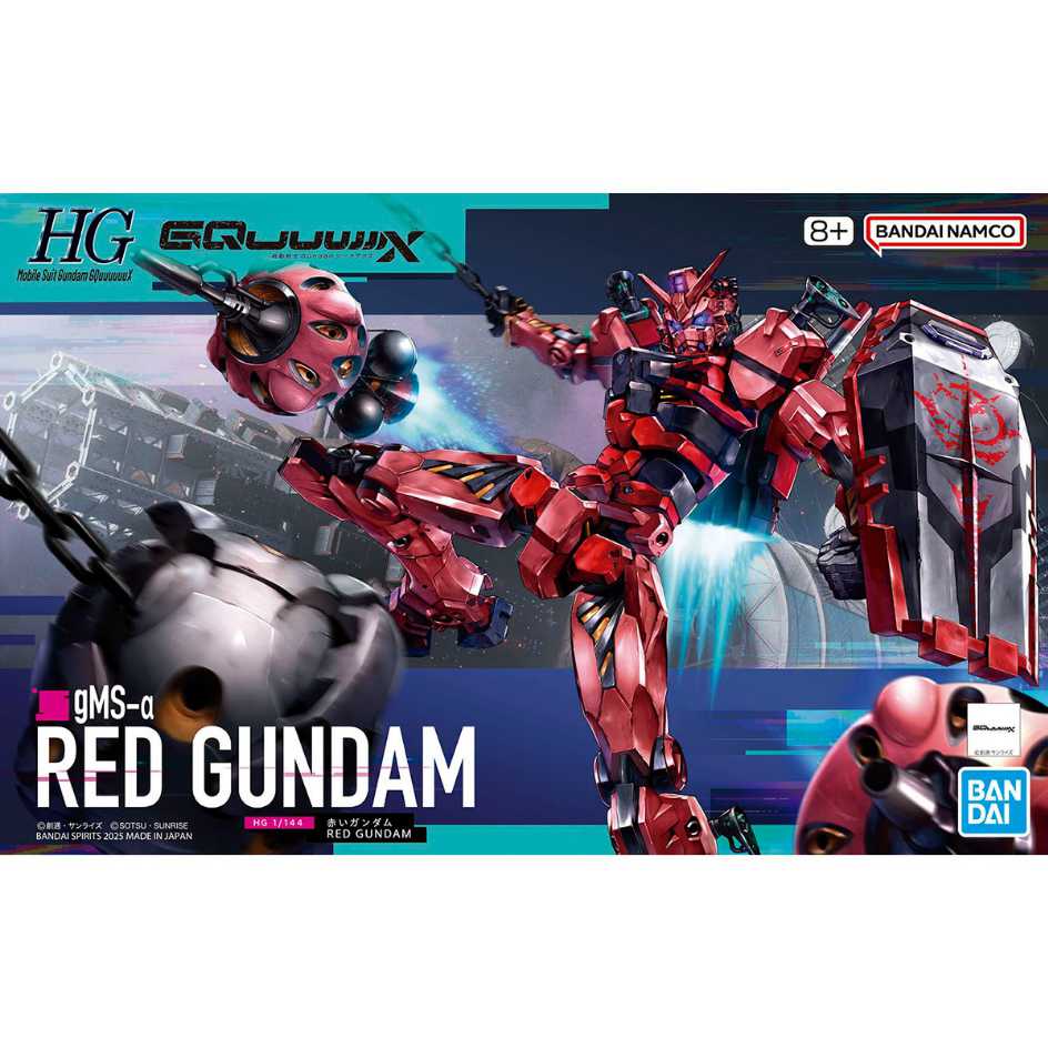 BANDAI 萬代 組裝模型 HG 1/144 紅色鋼彈 鋼彈GQuuuuuuX
