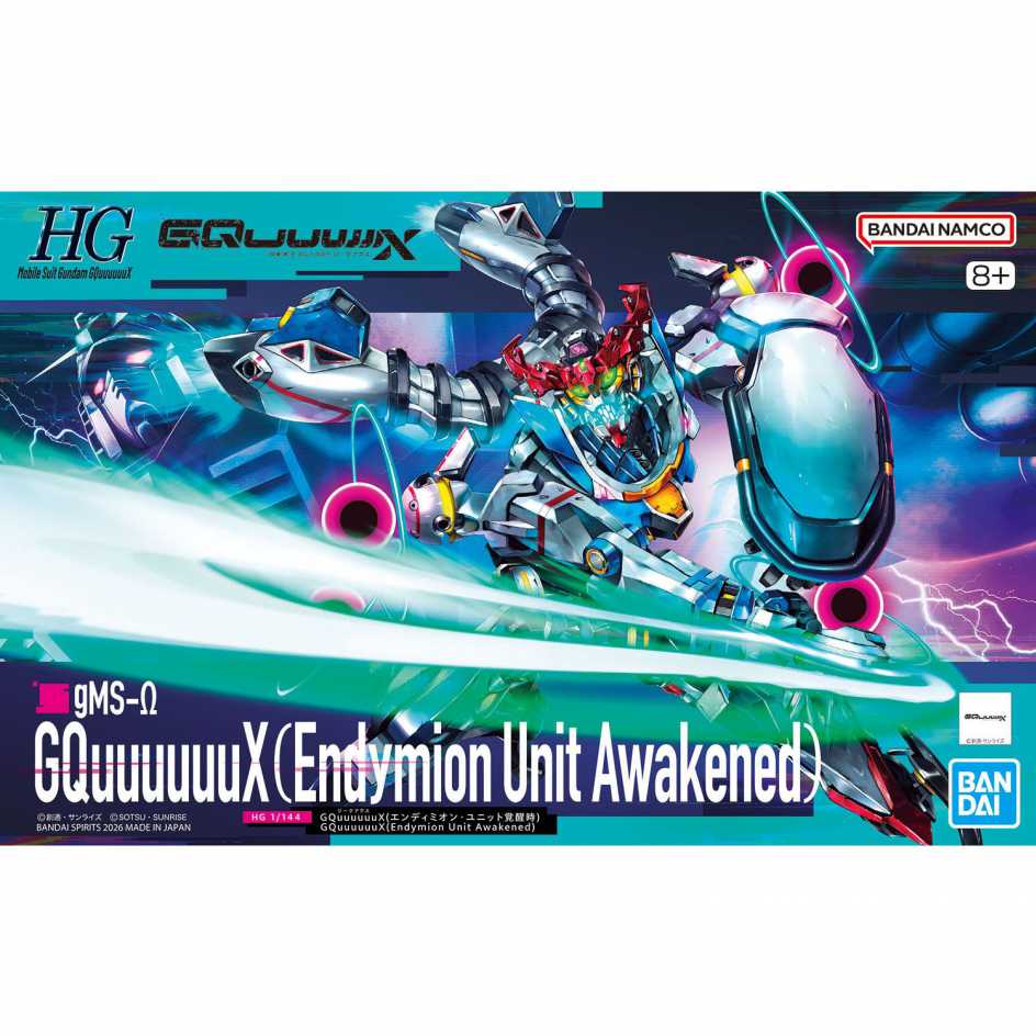 BANDAI 萬代 組裝模型 HG 1/144 機動戰士鋼彈 GQuuuuuuX #13 恩底彌翁裝置覺醒時