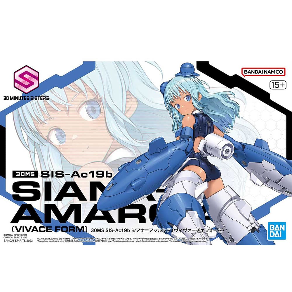 BANDAI 萬代 代理版 組裝模型 30MS SIS-Ac19b 席安娜 阿瑪希亞 (迅捷裝)