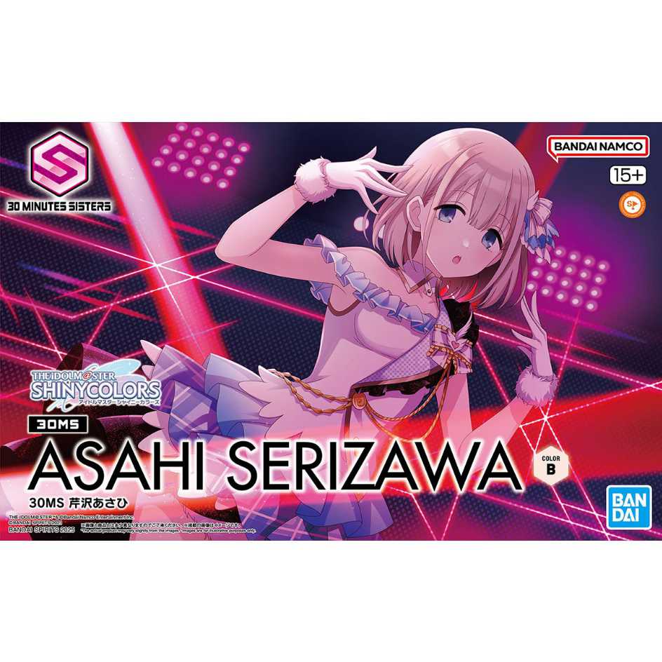 BANDAI 萬代 組裝模型 30MS 組裝少女輕作戰 偶像大師 閃耀色彩 芹澤朝日 芹澤旭