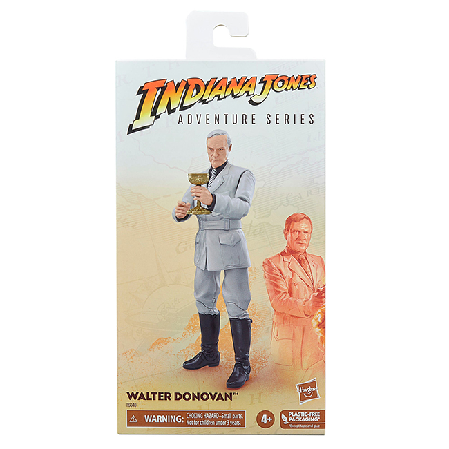 Hasbro 孩之寶 印第安納瓊斯冒險系列 6吋人物 Walter Donovan