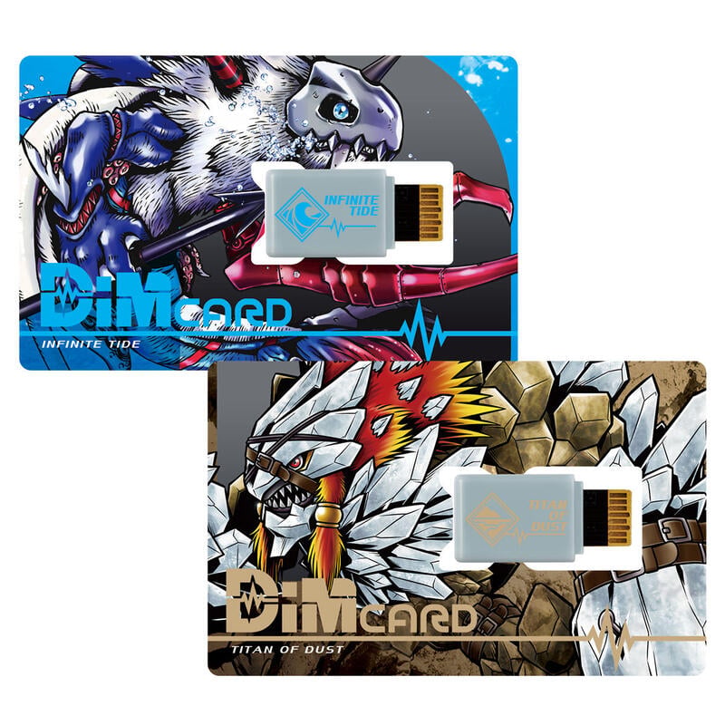 BANDAI 萬代 代理版 數碼寶貝記憶卡 VOL.2 無限浪潮&沙塵泰坦