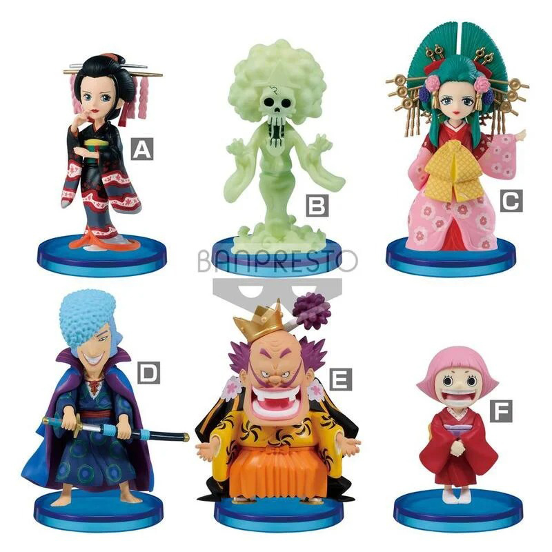 BANDAI 萬代 景品 WCF 航海王 ONE PIECE 和之國 vol.6 一套六款