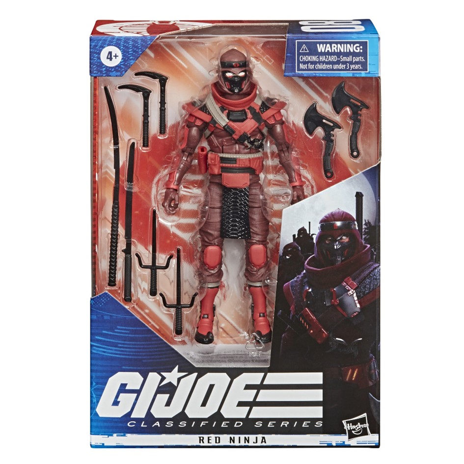 G.I.JOE 特種部隊 精英系列 6吋人物 08 紅忍者 RED NINJA