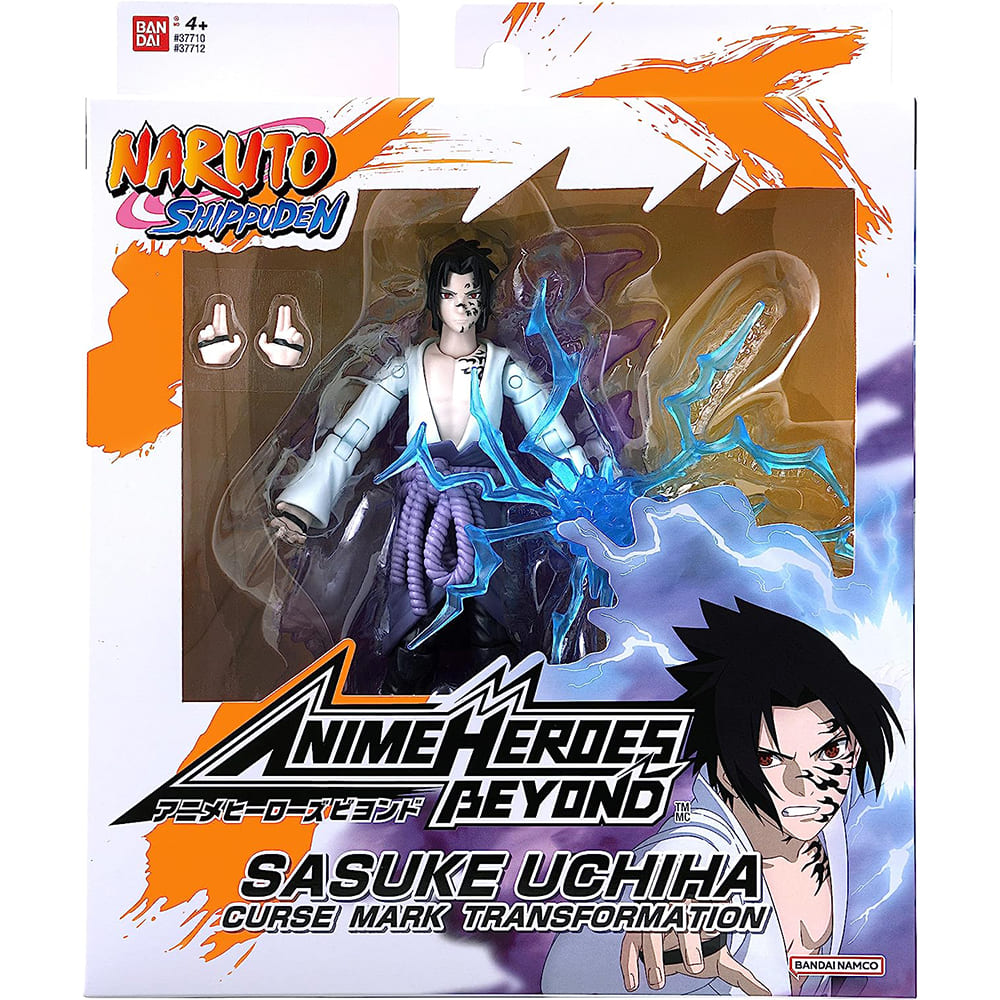 BANDAI 萬代 火影忍者 可動公仔 6吋 宇智波佐助 配件套組 SASUKE UCHIHA
