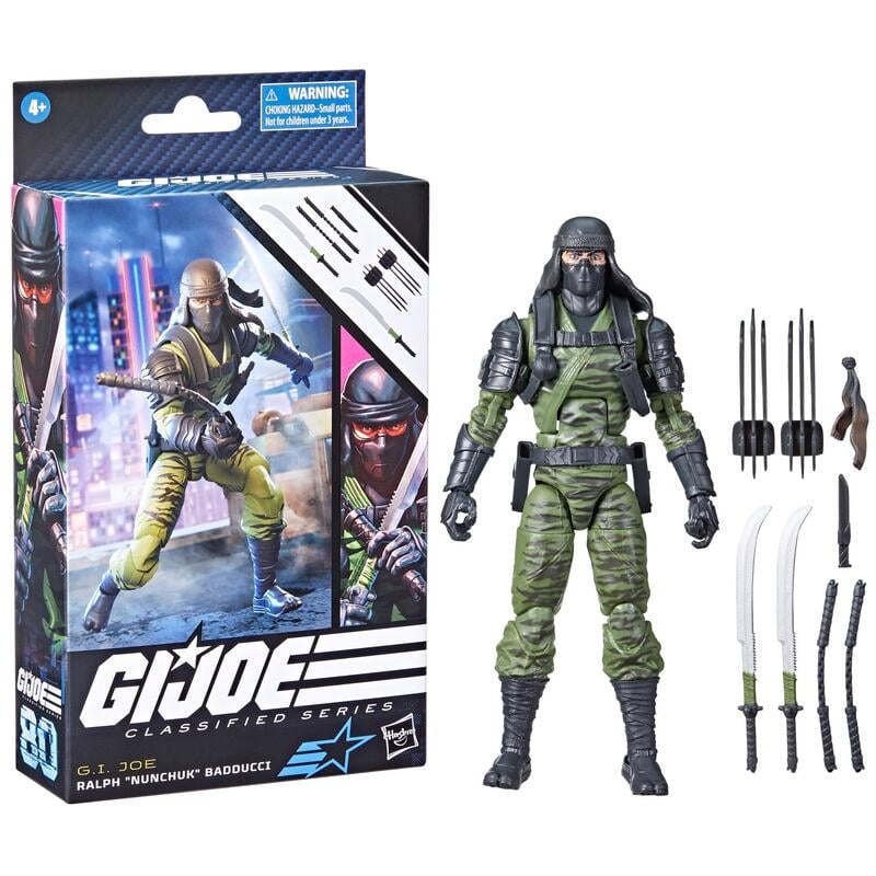 Hasbro 孩之寶 G.I.JOE 特種部隊 精英系列 6吋人物 雙截棍 RALPH NUNCHUK