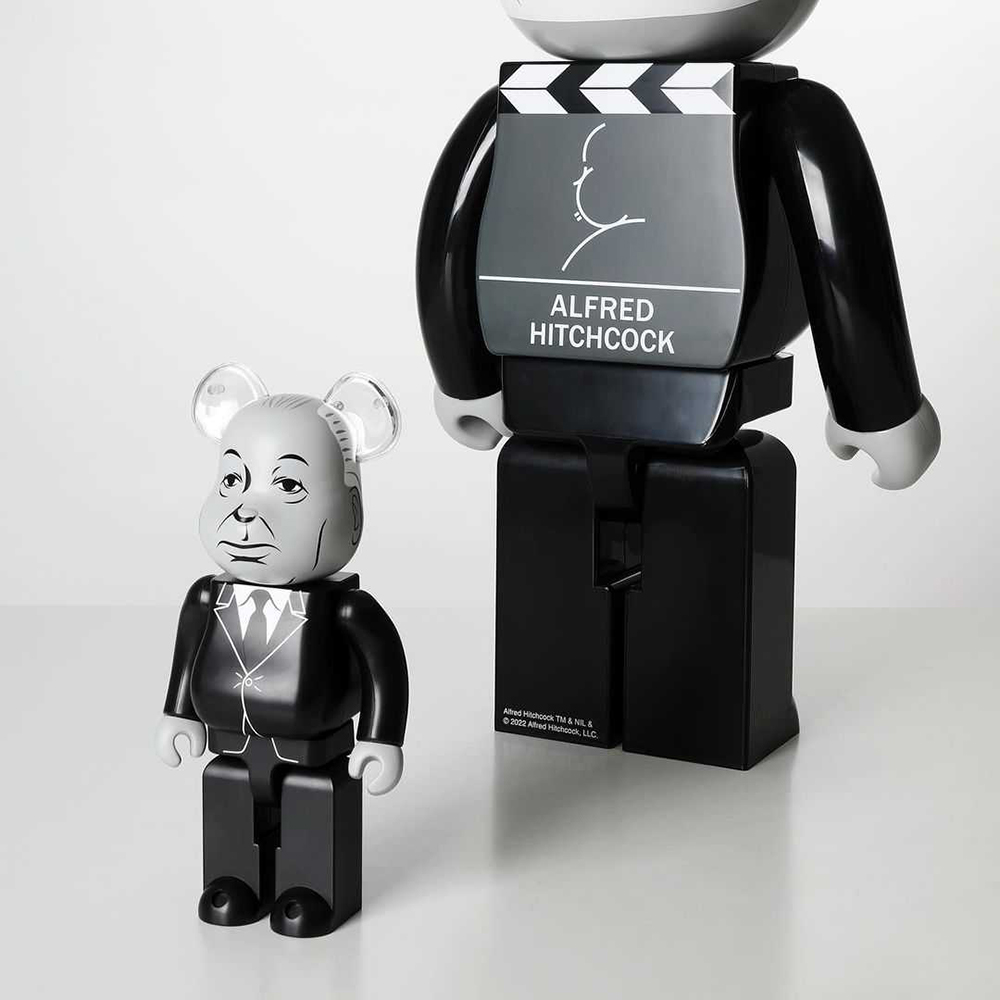 MEDICOM TOY - BE@RBRICK ALFRED HITCHCOCK 400％ medicom KUBRICK ALFRED HITCHCOCK 100% & 400% Be@rbrick Figure
