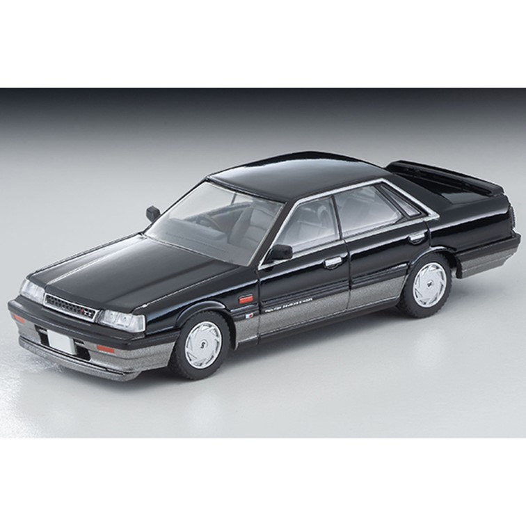 TAKARA TOMY TOMYTEC TLV-N301b 日產 NISSAN Skyline 4門 HT GTS Twin cam 24V 黑/銀