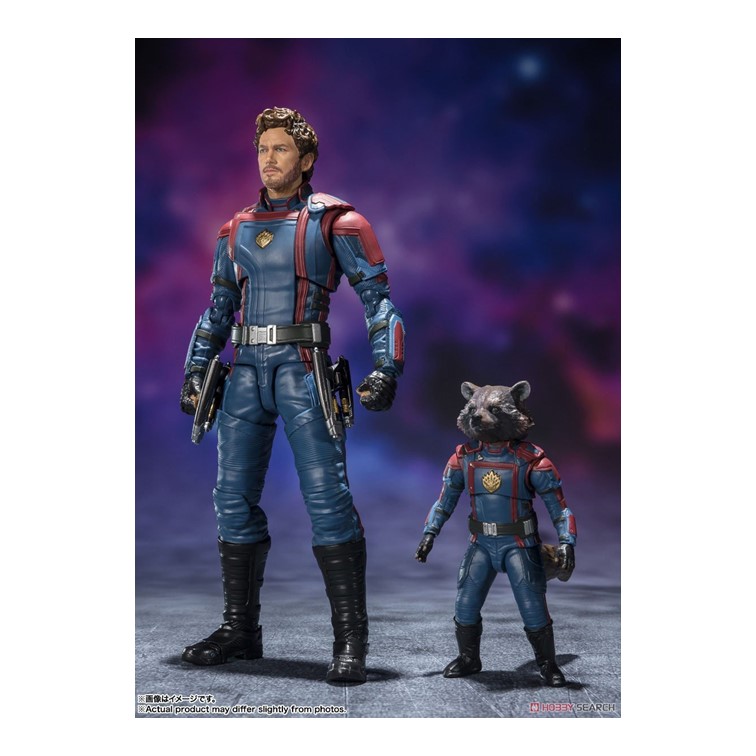 BANDAI 萬代 代理版 SHF S.H.Figuarts 星際異攻隊3 星爵 火箭浣熊