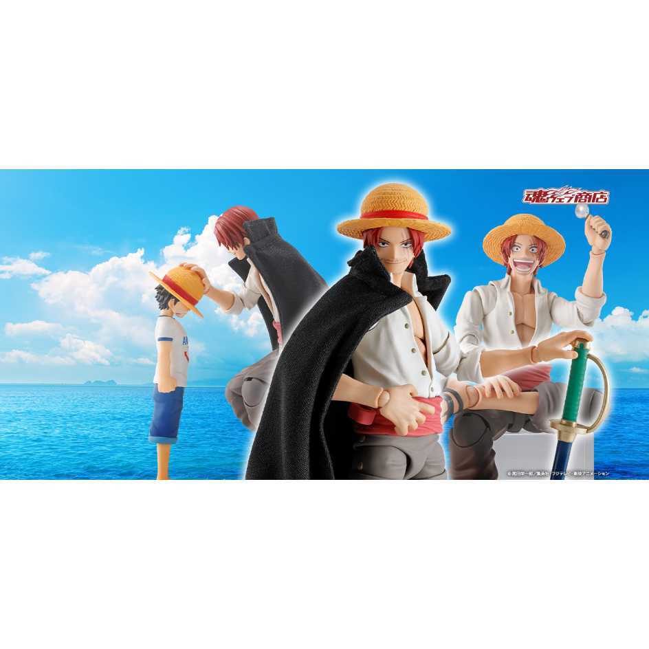 BANDAI 萬代 SHF S.H.Figuarts 航海王 海賊王 紅髮傑克&魯夫 童年 少年期
