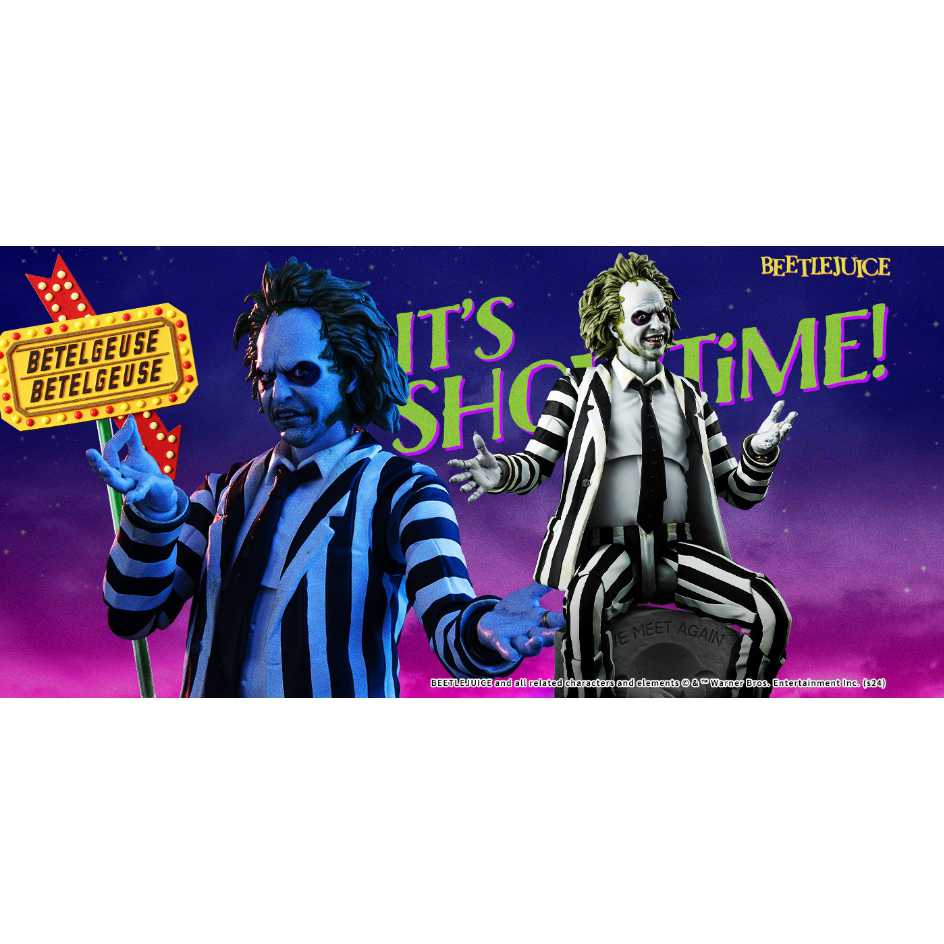 BANDAI 萬代 SHF S.H.Figuarts 陰間大法師 Beetlejuice 甲蟲汁大師 米高 基頓