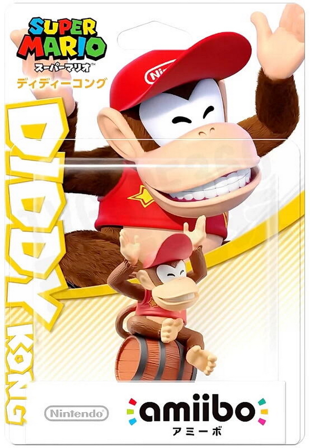 Nintendo 任天堂 AMIIBO NFC SWITCH NS 超級瑪利歐 迪迪剛 狄狄剛 小金剛 DIDDY KONG 台中恐龍電玩