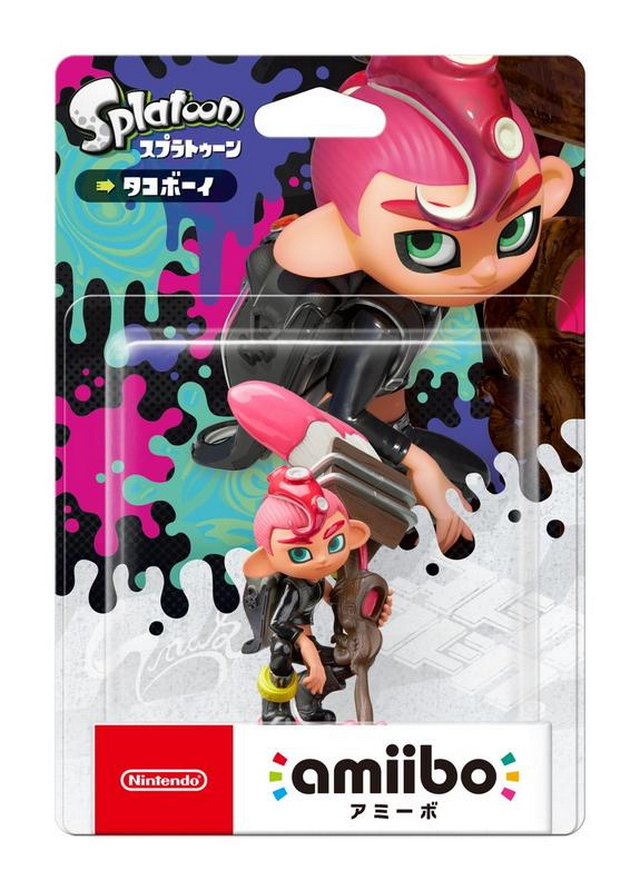 Nintendo 任天堂 AMIIBO NFC SWITCH NS 漆彈大作戰 斯普拉遁 章魚男孩 SPLATOON