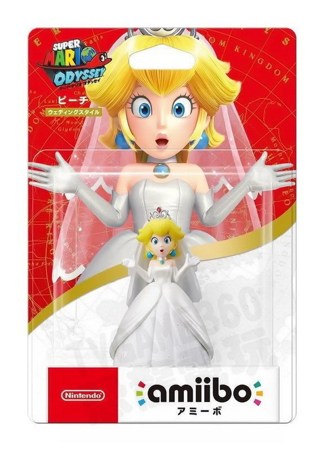 Nintendo 任天堂 AMIIBO NFC SWITCH NS 超級瑪利歐 奧德賽 婚禮 白紗 禮服 新娘 碧姬公主 PEACH