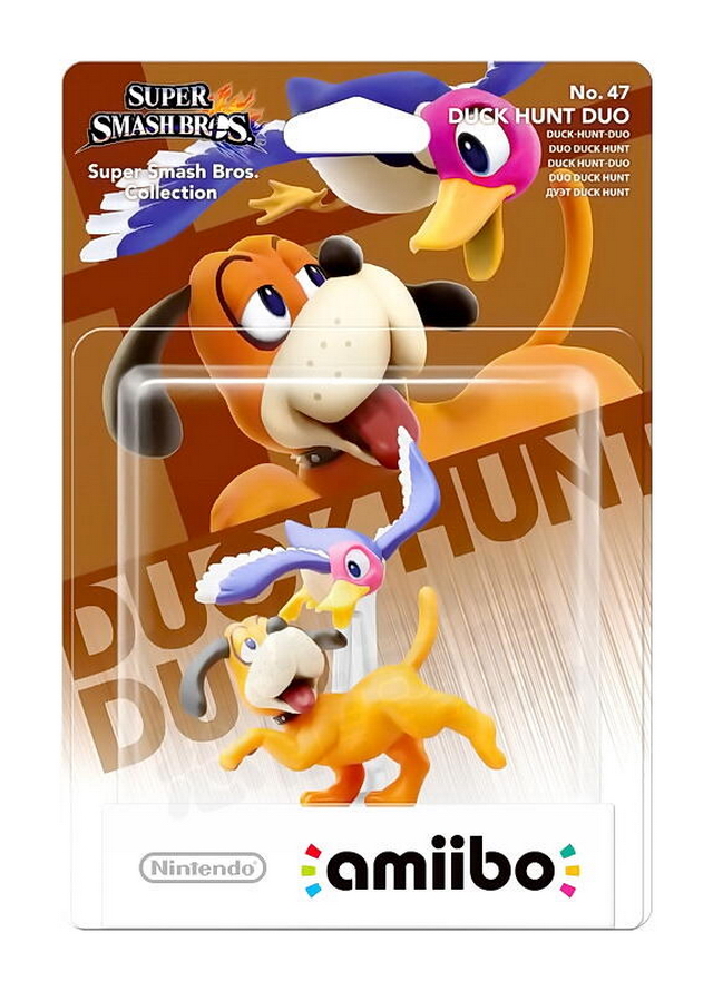 Nintendo 任天堂 AMIIBO NFC SWITCH NS 任天堂明星大亂鬥 鴨亨特 打獵 獵犬 DUCK HUNT