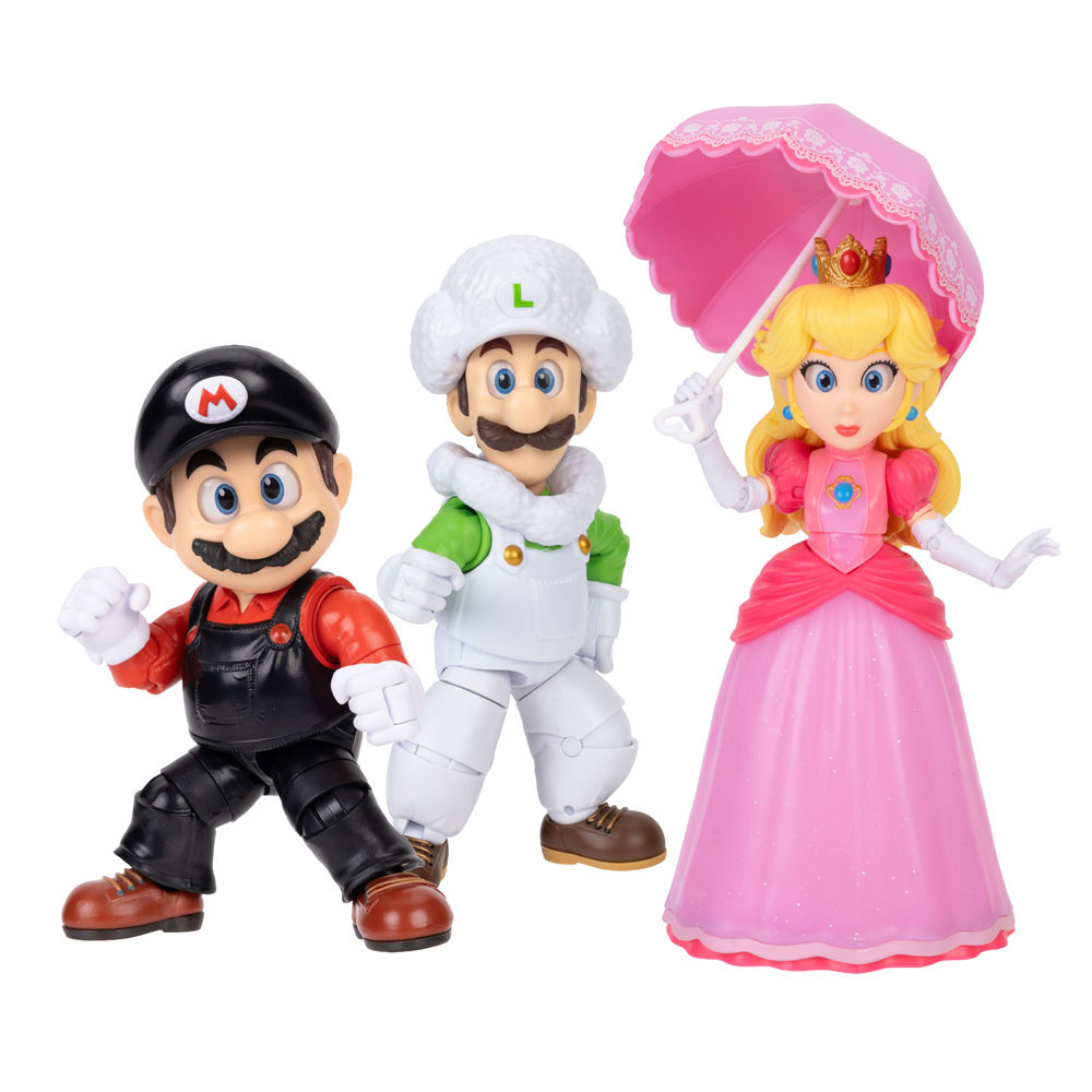Nintendo 任天堂 超級瑪利歐銀河電影版:5吋珍藏公仔 W2