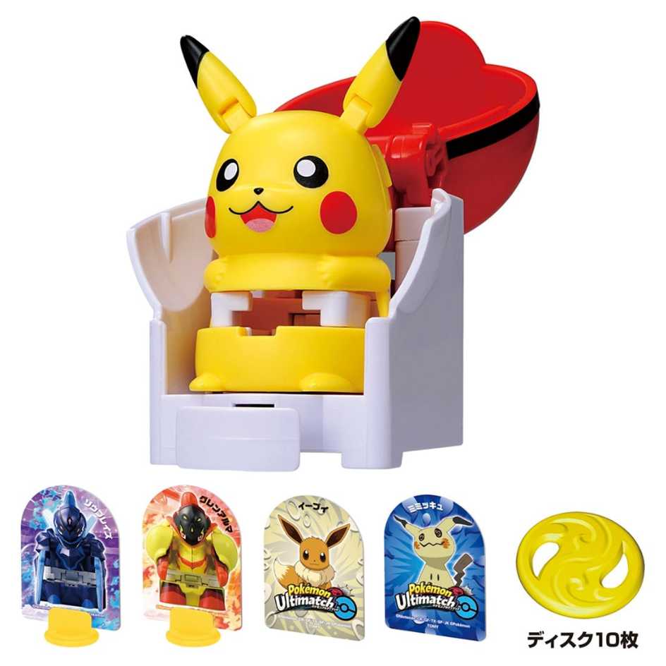 TAKARA TOMY 精靈寶可夢 神奇寶貝 寶可夢激射鬥片 #00 皮卡丘入門組