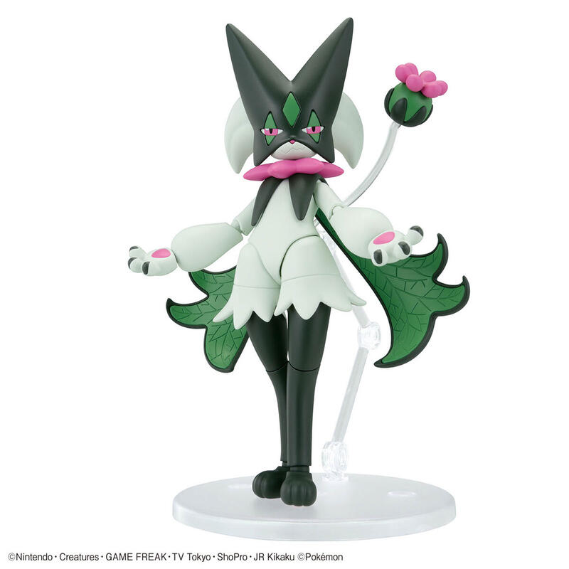 BANDAI 萬代 Pokemon PLAMO 收藏集 056 精選系列 魔幻假面喵 組裝模型 『 玩具超人 』