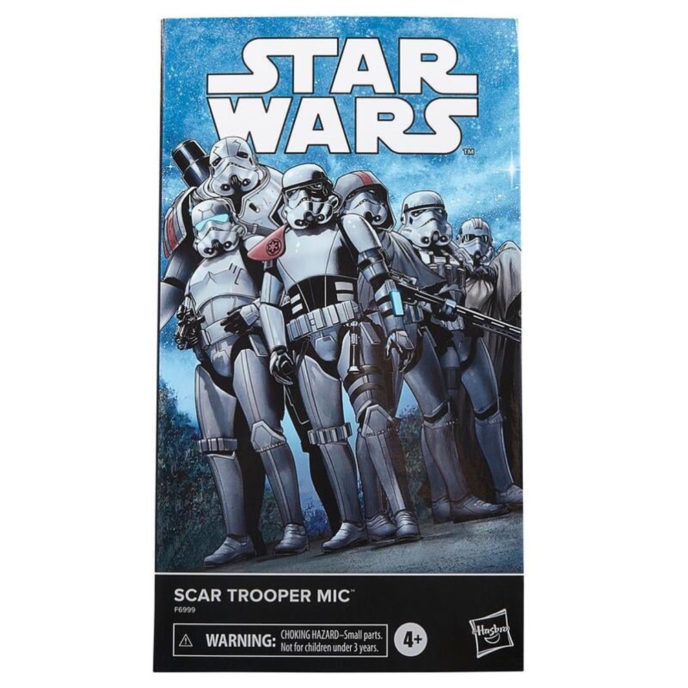 Hasbro 孩之寶 星際大戰 STAR WARS 黑標系列 6吋人物 SCAR TROOPER MIC