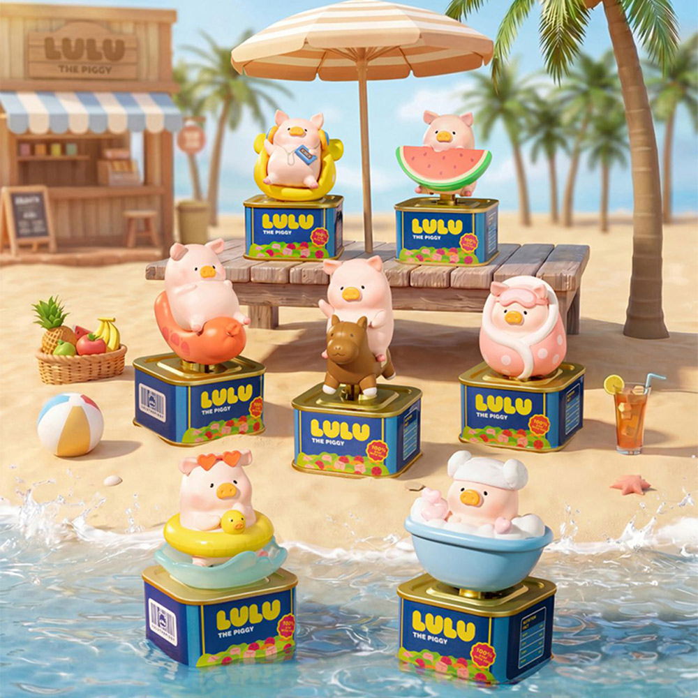 罐頭豬LuLu-放假Lu系列盲盒(6入盒裝)