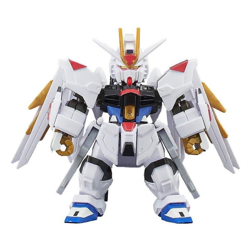 BANDAI 萬代 積木式骨架系列 全能攻擊自由鋼彈 可動