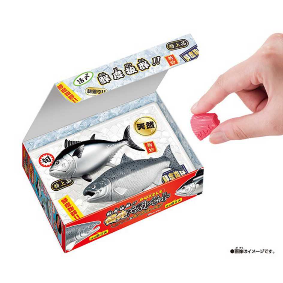 MEGAHOUSE 趣味拼圖 超新鮮!!黑鮪魚&國王鮭魚 套組