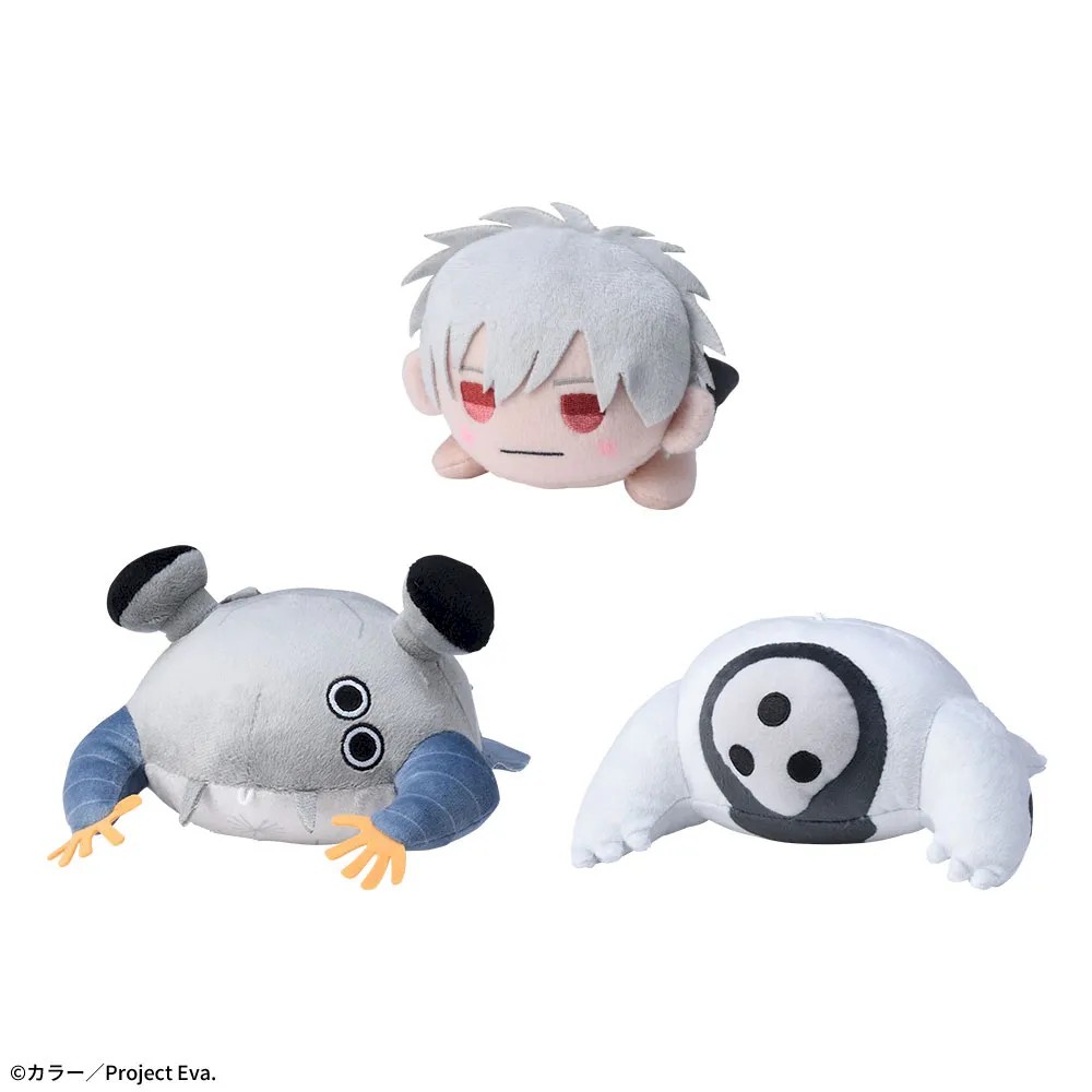 SEGA 景品 NESOBERI 新世紀福音戰士 使徒 迷你趴姿絨毛 Vol.2 一套三款