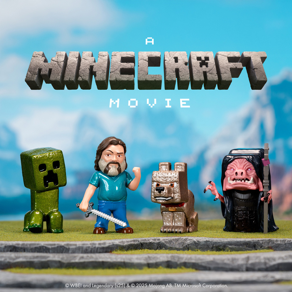 JADA MINECRAFT 2.5吋合金公仔 W5 四款一套