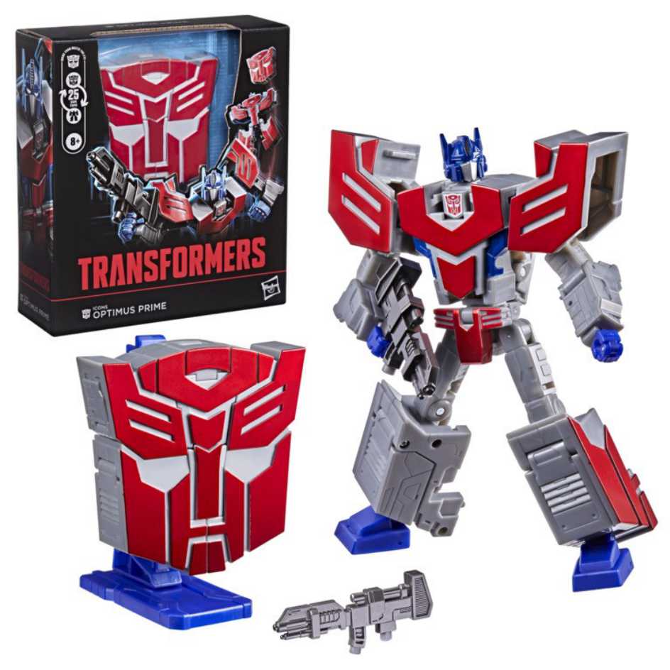 Hasbro 孩之寶 變形金剛 Optimus Prime Icons 系列 標誌 柯博文