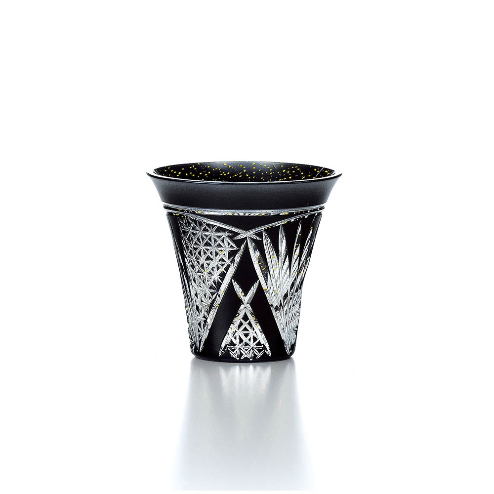 WUZ 屋子 日本TOYO-SASAKI 八千代墨色烈酒杯 開扇柄 85ml