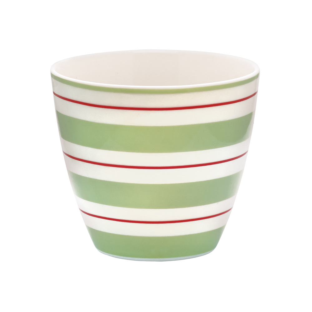 WUZ 屋子 丹麥GreenGate Elinor green 拿鐵杯
