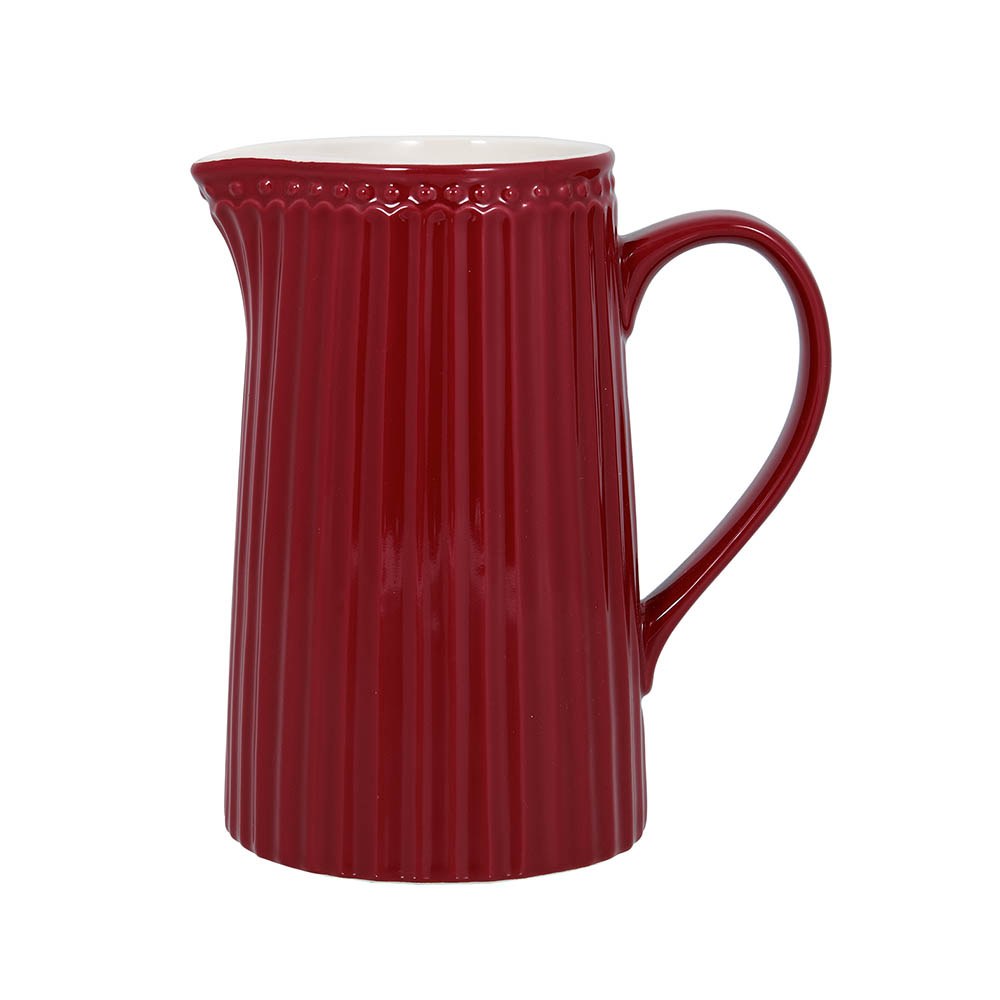 WUZ 屋子 丹麥GreenGate Alice claret red 水瓶1L